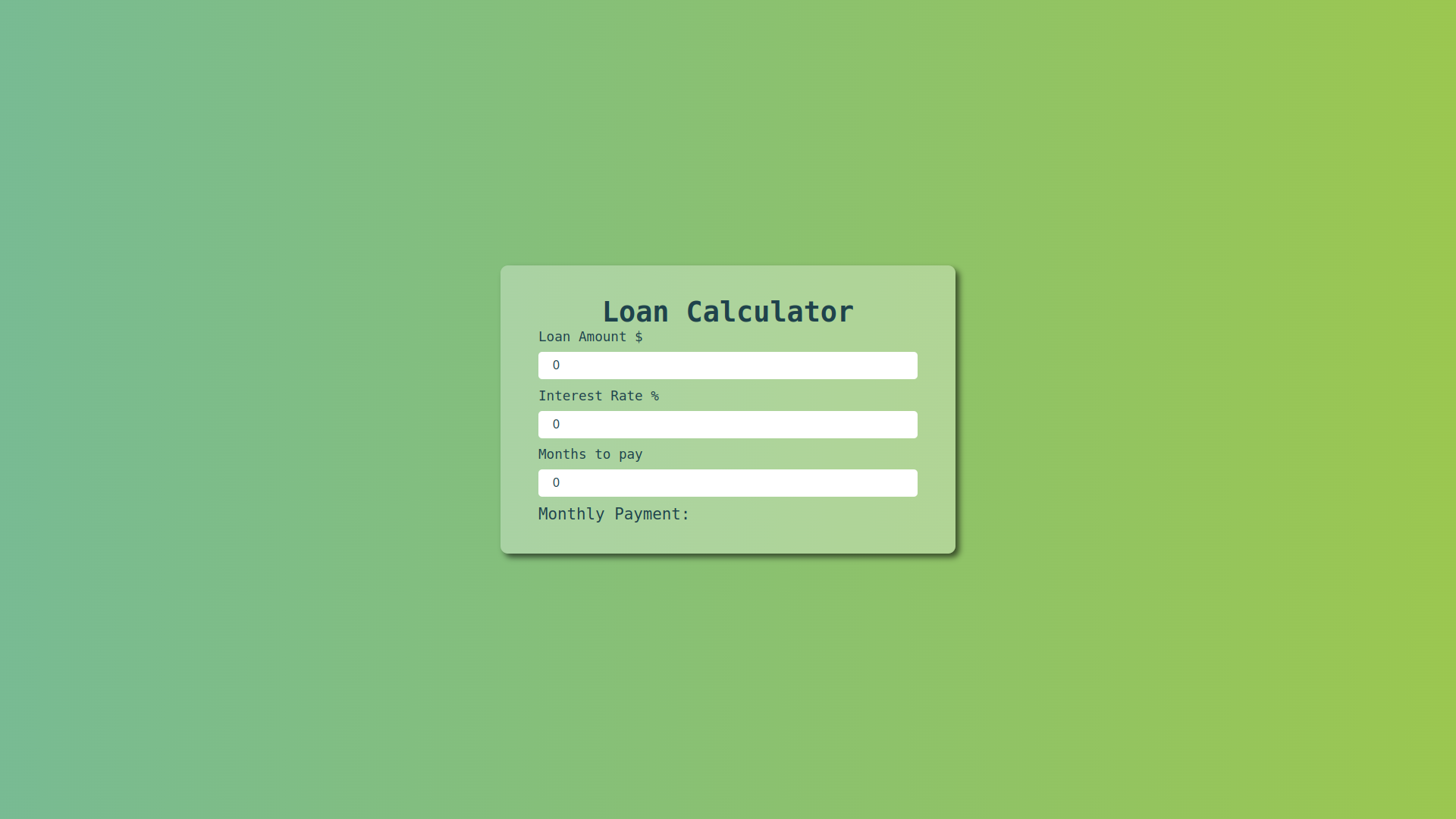 18-loan-calculator